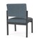 Lesro Lenox Armless Guest Chair, 22.5 in W 24.5 in L 32 in H LS1102 - alternate 3